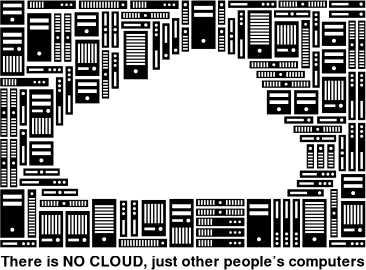 La nube no existe, son computadoras ajenas